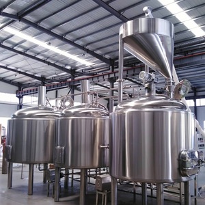 Equipo de Elaboración de Cerveza Artesanal y Comercial de Acero Inoxidable, Marca <span class=keywords><strong>Hermann</strong></span>, con Control PLC, de 2000L, 4000L, 5000L, 10000L y 50000L - Product Image 1