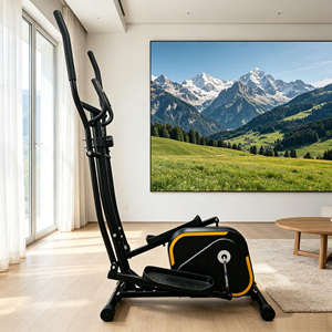 Vente en gros de machine <span class=keywords><strong>elliptique</strong></span> de cardio-training magnétique avec écran LCD, capacité de charge de 110 kg - Product Image 2
