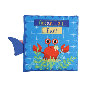 Libro Sensoriale in Stoffa Personalizzato OEM ODM con Nuovo Design per l'Apprendimento Precoce delle Creature Marine - Product Image 3