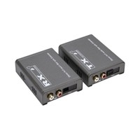 Extenseur audio RCA de qualité ingénierie, interface SC, longue distance, transmetteur-récepteur sans latence pour la diffusion