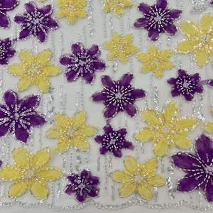 <span class=keywords><strong>ผ้า</strong></span>ริบบิ้นปัก<span class=keywords><strong>ล</strong></span>ายดอกไม้ผ้าโพลีเอสเตอร์สำหรับงานแต่งงานลายดอกไม้สไตล์เรียบง่ายสำหรับเด็กผู้ชายจากโรงงานโดยตรง - Product Image 3