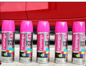 फ्लेमिंगो स्प्रे पेंट कार स्प्रे पेंट एयरोसोल स्प्रे पेंट 450ML - Product Image 2