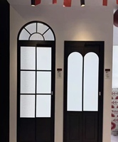 Puerta Plegable de Diseño Moderno con Aislamiento Térmico PT de Vidrio y Aleación de Aluminio, Superficie Acabada para Patio Exterior de Hospital