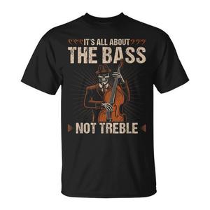 T-shirt per contrabbasso: tutto sulle chitarre contrabassiste jazz - Product Image 1