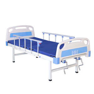 Lit médical manuel Givisen de haute qualité à manivelle unique, deux fonctions, pour soins à domicile, pour personnes âgées, capacité 260 kg, garantie 2 ans - Product Image 5