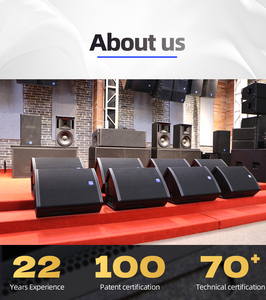 Sistema de Sonido Line Array CHORDIO CF-206, Doble Altavoz de <span class=keywords><strong>6</strong></span> Pulgadas, 400W RMS/1200W Pico, 60Hz-19KHz, para Servicios Religiosos/Conciertos/Conferencias - Product Image 6