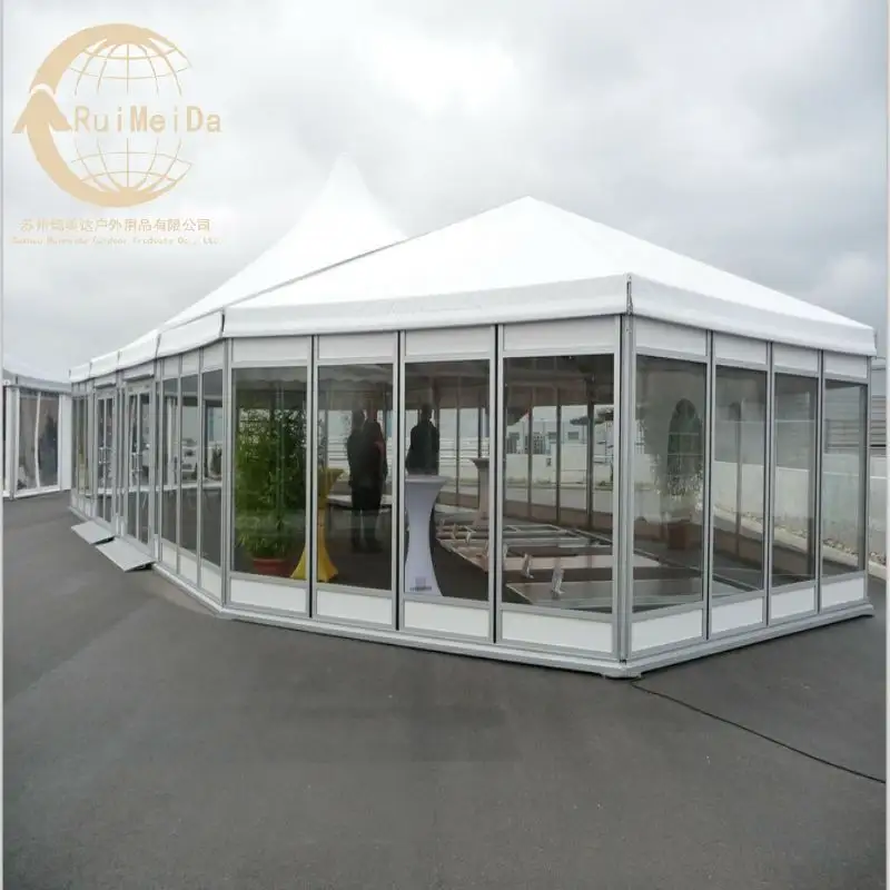 Kunden spezifisches wasserdichtes großes klares Dach transparentes Zelt mit Tür zum Verkauf