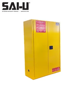 SC0045Y SAI-U 45 Gal Flammable Cabinet Laboratory Anti Explosion Cabinet Chemical Safety Cabinet