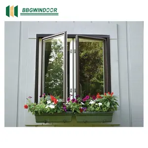 Lukliving hurricane proof energy saving aluminum alloy casement residential and commercial housing window