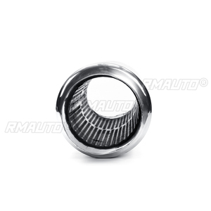 Silencieux de résonateur d'échappement universel pour voiture, entrée et sortie de 76 mm, embout de tuyau d'échappement, tube de silencieux - Product Image 4