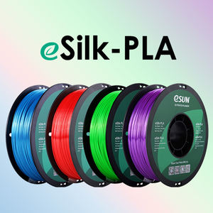 <span class=keywords><strong>ESUN</strong></span> <span class=keywords><strong>eSILK</strong></span> PLA filament de soie <span class=keywords><strong>eSilk</strong></span> +/-0.03mm soie PLA filament 1.75mm 1kg - Product Image 2