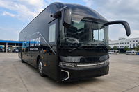 Autocar électrique VIP de luxe 50 places, batterie CATL, 12,5 m, à un étage, pour les voyages longue distance en Éthiopie avec ports USB