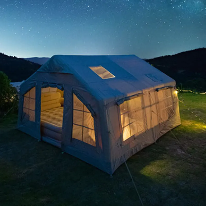 En plein air 34 personnes luxe familial gonflable chapiteau exterieure robuste toile les de camping tente