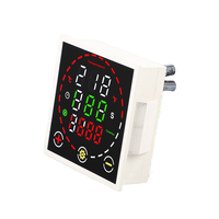 Pengontrol Suhu Digital TS600 AC110-220V Thermostat Mikrokomputer Saklar Kabel 1M Timer Counter Layar LCD ABS OEM ODM