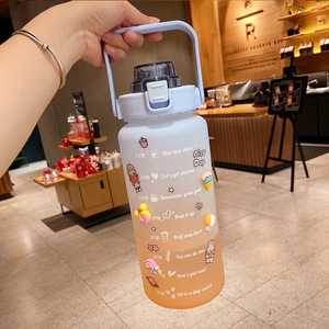 <span class=keywords><strong>Bouteille</strong></span> d'eau promotionnelle de 2 litres, en plastique, durable et élégante, pour l'hydratation en déplacement - Product Image 6