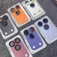 AR AF 360 ° Protection d'objectif d'appareil photo rotative avec filtre multi-objectifs, film de protection d'objectif HD en verre 9H pour iPhone 18 Pro Max 18