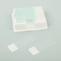 50pcs 72 Pcs 1mm 1.2mm 25.4*76.2 Unground Edges 7102 clear Microscope Glass Slide