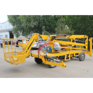<span class=keywords><strong>20m</strong></span> <span class=keywords><strong>nacelle</strong></span> télescopique élévateur hydraulique télescopique électrique pour homme - Product Image 3