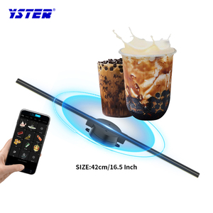 Ventilador Holográfico Sincronizado Popular de 42 CM, Pantalla Holográfica 3D, <span class=keywords><strong>Control</strong></span> por Aplicación, Publicidad y Educación en Interiores y Exteriores - Product Image 1