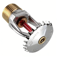 Système d'extinction d'incendie par sprinklers, acier inoxydable, entraînement par engrenages 360°, DN15/20 K5.6/K8.0, flexible, durable, facile à utiliser, 57-180 degrés
