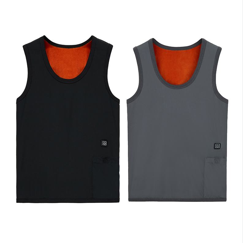 Толстая фланелевая теплая одежда с подогревом термобелье из углеродного волокна с подогревом