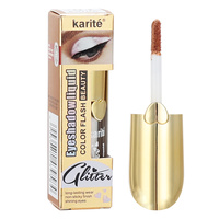 Fard à paupières liquide Karite, longue tenue, fini non collant, brillant, facile à utiliser, mono, 4g