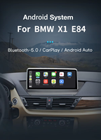Uckazy 10.25 "AutoRadio Android 14 pour BMW X1 E84 CIC 2009-2013 Multimédia Android Écran Carplay Radio GPS Navigation Stéréo