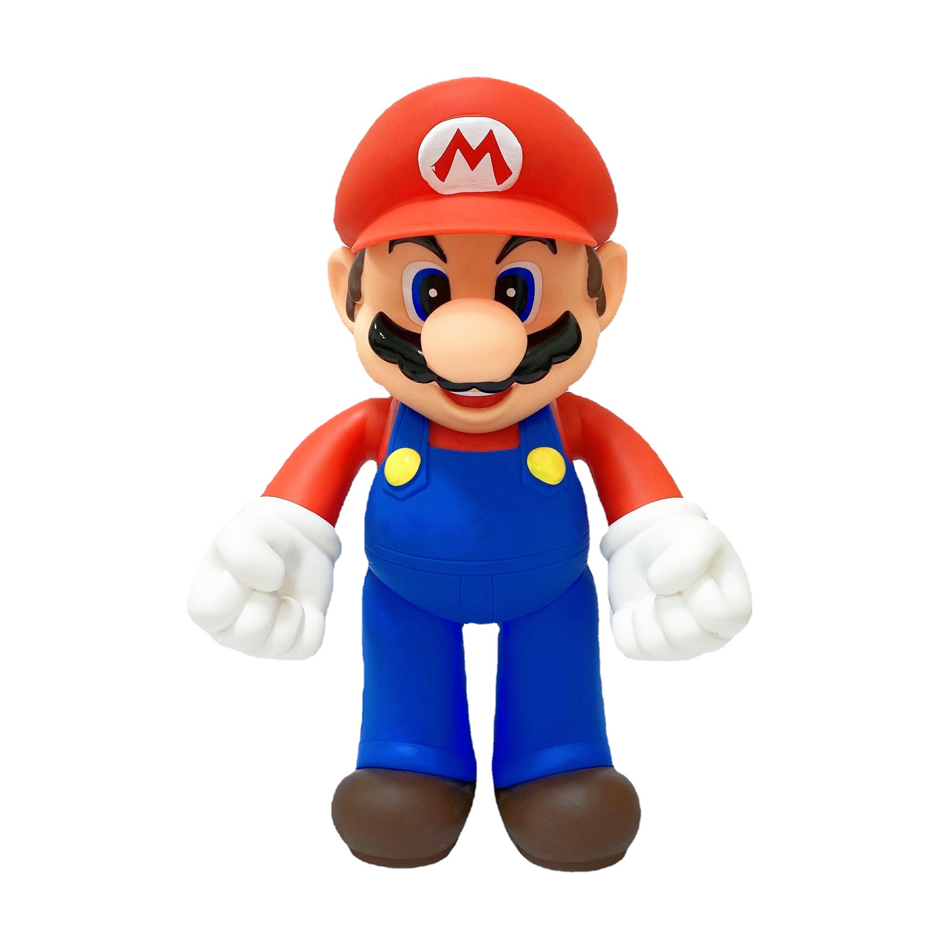 HWL 100865 Big Size 45cm 3D Cartoon Figure Mario Bros. Figures Game Toy Supers Mario Action Figures