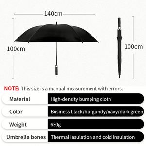 Paraguas de Golf de Alta Calidad, Gran Tamaño, con Mango Cómodo, Diseño Impreso, Resistente a Tormentas, para Negocios - Product Image 3