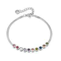 Bracelet tendance hc Europe pour femme, luxe léger, accessoires de haute qualité, vente en gros, bijoux en acier titane au tempérament élégant