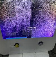 Panneau mural en acrylique à bulles, panneau lumineux thérapeutique changeant de couleur, équipement sensoriel LED interactif pour la stimulation de l'autisme