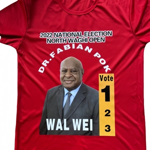 Camiseta de Poliéster Sublimada para Hombre, Cuello Redondo, Impresa, Económica, Ecológica, de Secado Rápido, para Campañas, Eventos Políticos y Rallyes - Product Image 3