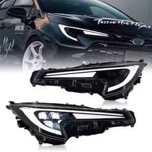 Phare LED super lumineux 36W pour Toyota US pour Corolla 2020-2024, lumière avant blanche et bleue, température de couleur 3000k, aluminium - Product Image 2