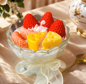 Vela para cupcakes hecha a mano, regalos únicos, lindas velas creativas para postres, velas perfumadas de cera de soja para cupcakes dulces naturales con tarro de vidrio - Product Image 6