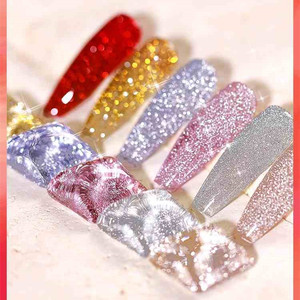 Diamond <strong>Glitter</strong> Disco Reflective Gel <strong>Nail</strong> <strong>Polish</strong> OEM Private Label Special Beauty Salon <strong>Nail</strong> Gel <strong>Polish</strong> - Product Image 4
