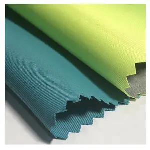 260T twill weave polyester pongee waterdichte stof gebruik voor mode jas kledingstuk