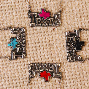 Vintage Western Jewelry Rodeo <span class=keywords><strong>Texas</strong></span> Wild West COLLAR COLGANTE para regalos de vaquera - Product Image 4