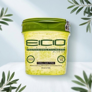<span class=keywords><strong>Gel</strong></span> Coiffant Hydratant à l'Huile d'Olive <span class=keywords><strong>Eco</strong></span> <span class=keywords><strong>Styler</strong></span> pour le Contrôle des Bords et la Fixation des Cheveux, Anti-Frisottis pour Cheveux Bouclés et Frisés, Idéal pour Salons - Product Image 4