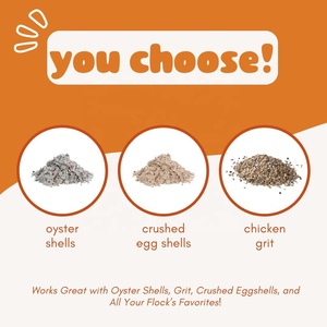 Chicken Oyster Shell and Grit <strong>Feeder</strong> Combo <strong>Automatic</strong> Chicken <strong>Feeder</strong> Pet <strong>Feeder</strong> <strong>Automatic</strong> Down Feed Bird Proof Feeding Bucket - Product Image 4