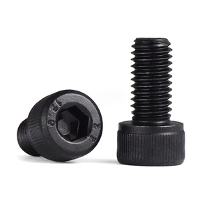 Vis hexagonale interne M5, filetage complet, filetage partiel, M5x6 50, M5x40 270, revêtement noir - Product Image 3