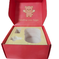 Boîtes d'expédition en carton ondulé personnalisables 15*15*5cm, échantillon gratuit, vente en gros, boîtes en papier kraft marron légères pour l'aviation