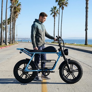 Vélo de route électrique à pneus larges et à vitesse rapide avec phare LED, vélo de route motorisé confortable pour de longues balades - Product Image 3