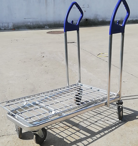 गोदाम के लिए 300KG मेटल प्लेटफ़ॉर्म ट्रॉली कार्ट - Product Image 2