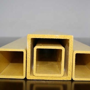 ท่อไฟเบอร์กลาสแบบขึ้นรูป FRP โปรไฟล์สี่เหลี่ยม - Product Image 6