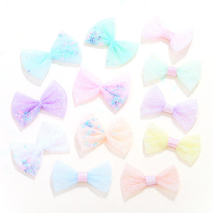 Accesorio para el cabello con lazo de malla y lentejuelas para niños, decoración DIY para ropa y bolsos, verano 2024, origen Yiwu, uso diario - Product Image 2