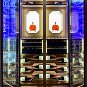 Gabinete <span class=keywords><strong>de</strong></span> vino <span class=keywords><strong>de</strong></span> temperatura constante <span class=keywords><strong>de</strong></span> acero inoxidable personalizable (para exhibición <span class=keywords><strong>de</strong></span> vino) adecuado para restaurantes y clubes - Product Image 2