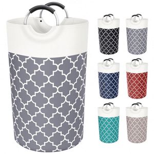 Cotton <b>Foldable</b> <b>Laundry</b> <b>Basket</b> Aluminum Handle 82L 115L Large Capacity Storage Hamper - Product Image 1