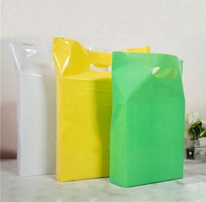 Sac à provisions en plastique réutilisable imprimé personnalisé de haute qualité bon marché au détail sac en plastique emballage personnalisé avec logo - Product Image 6