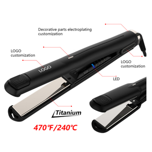 Lisseur Professionnel Électrique Personnalisé <span class=keywords><strong>Plancha</strong></span> 450°F Revêtement Céramique Multi-Températures Écran LCD 3 Pouces Long Plat - Product Image 3
