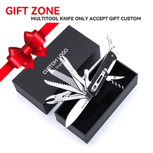 El mejor precio de <span class=keywords><strong>Sanrenmu</strong></span>, regalo, personalizado, 21 en 1, multifunción, acero inoxidable, mango G10, cuchillo plegable multiherramientas - Product Image 3